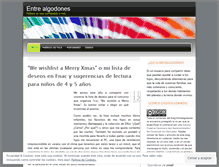 Tablet Screenshot of entrealgodones.wordpress.com