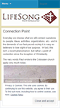Mobile Screenshot of pointofconnection.wordpress.com