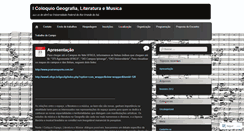 Desktop Screenshot of coloquioufrgs.wordpress.com