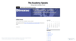 Desktop Screenshot of diverseeducation.wordpress.com