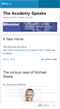 Mobile Screenshot of diverseeducation.wordpress.com