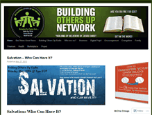 Tablet Screenshot of buildingothersup.wordpress.com