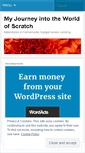 Mobile Screenshot of journeyintoscratch.wordpress.com