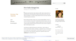 Desktop Screenshot of journalthesojourn.wordpress.com