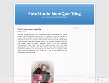 Tablet Screenshot of monique2009.wordpress.com