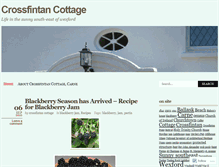 Tablet Screenshot of cottagecarnewexford.wordpress.com