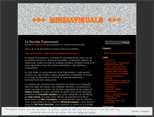 Tablet Screenshot of mireiavisuals.wordpress.com