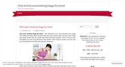 Desktop Screenshot of obatherbalasamlambungtinggiibuhamil.wordpress.com