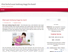 Tablet Screenshot of obatherbalasamlambungtinggiibuhamil.wordpress.com