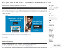 Tablet Screenshot of blogadocomorafa.wordpress.com