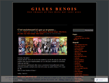 Tablet Screenshot of gillesbenois.wordpress.com