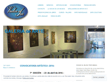 Tablet Screenshot of galeriadeartevuelvoalsur.wordpress.com