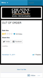 Mobile Screenshot of creativerecall.wordpress.com