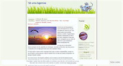 Desktop Screenshot of lagartixas.wordpress.com