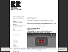Tablet Screenshot of blogretailrefugees.wordpress.com
