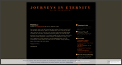 Desktop Screenshot of journeysineternity.wordpress.com