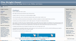 Desktop Screenshot of brightcoast.wordpress.com