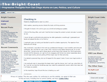 Tablet Screenshot of brightcoast.wordpress.com