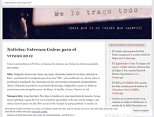 Tablet Screenshot of melotragotodo.wordpress.com