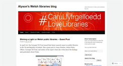 Desktop Screenshot of libalyson.wordpress.com