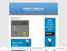 Tablet Screenshot of maduraitimes.wordpress.com