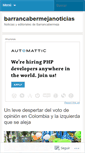 Mobile Screenshot of barrancabermejanoticias.wordpress.com