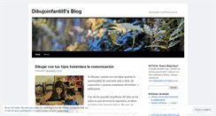 Desktop Screenshot of dibujoinfantil5.wordpress.com