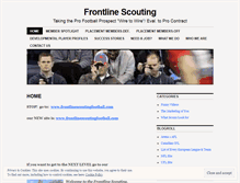 Tablet Screenshot of frontlinescouting.wordpress.com