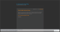 Desktop Screenshot of drnemerovski.wordpress.com