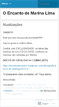 Mobile Screenshot of encantodemarina.wordpress.com