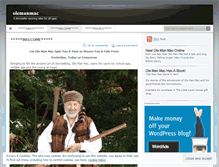 Tablet Screenshot of olemanmac.wordpress.com