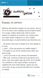 Mobile Screenshot of cuatrogatos.wordpress.com