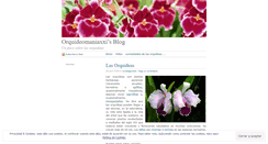 Desktop Screenshot of orquideomaniaxxi.wordpress.com