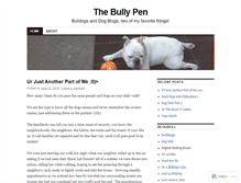 Tablet Screenshot of bullypen.wordpress.com