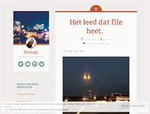 Tablet Screenshot of kintagi.wordpress.com