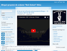 Tablet Screenshot of noiigolanisibiu.wordpress.com