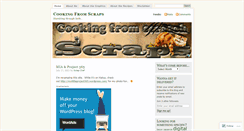 Desktop Screenshot of cookingfromscraps.wordpress.com