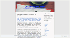 Desktop Screenshot of keithjoseph.wordpress.com