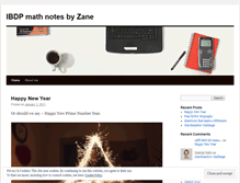 Tablet Screenshot of mathnotesbyzane.wordpress.com