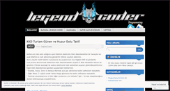 Desktop Screenshot of legendcoders.wordpress.com