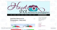 Desktop Screenshot of hawtshot.wordpress.com