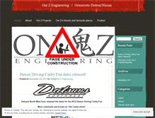 Tablet Screenshot of onizengineering.wordpress.com