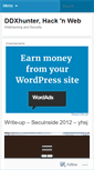 Mobile Screenshot of ddxhunter.wordpress.com