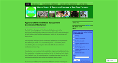 Desktop Screenshot of binhdinhwssp.wordpress.com