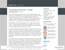 Tablet Screenshot of mambo101.wordpress.com