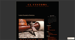 Desktop Screenshot of clcustoms.wordpress.com