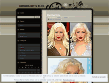 Tablet Screenshot of kimikracht.wordpress.com