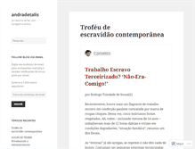 Tablet Screenshot of andradetalis.wordpress.com