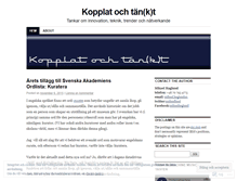 Tablet Screenshot of mikaelhaglund.wordpress.com