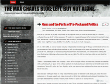 Tablet Screenshot of maxchaves.wordpress.com